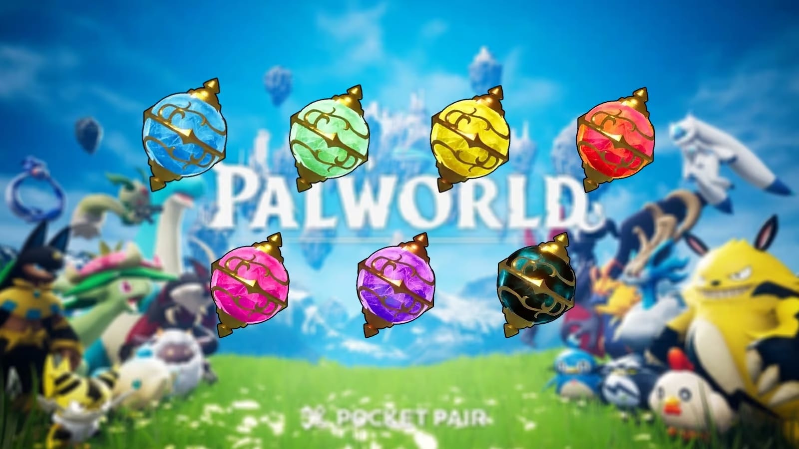 Palworld All Sphere Types: How to Craft Them - Pal Bell Co Made In Israel