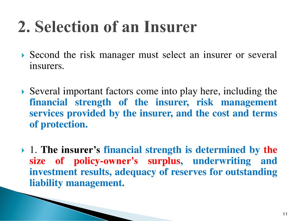 Which Of These Factors Would An Insurer Consider When Determining