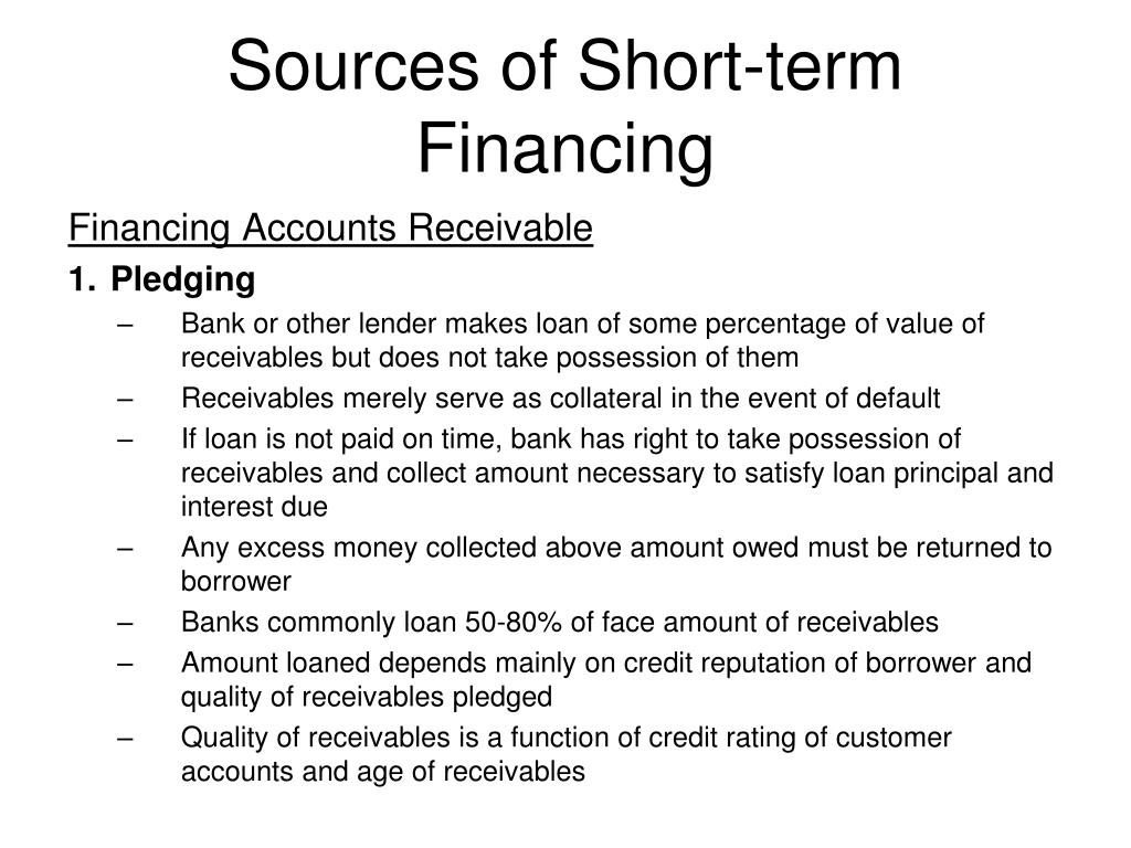 PPT - Working Capital Management PowerPoint Presentation, free download - Selling Accounts Receivable To Obtain Short Term Funds Is Called