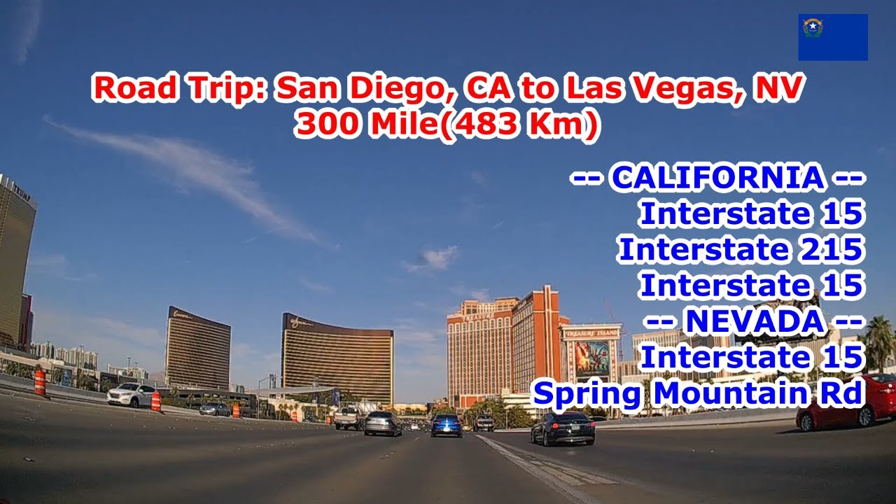 Road Trip: San Diego, CA to Las Vegas, NV - YouTube - Hesperia Ca To Las Vegas Nv