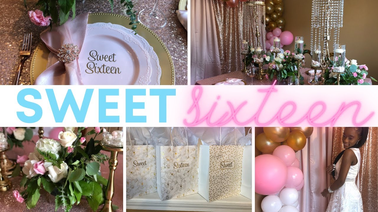 SUPER SWEET 16 BIRTHDAY PARTY IDEAS | EXCITING ANNOUNCEMENT| EVENT - Games For A Sweet 16 Party