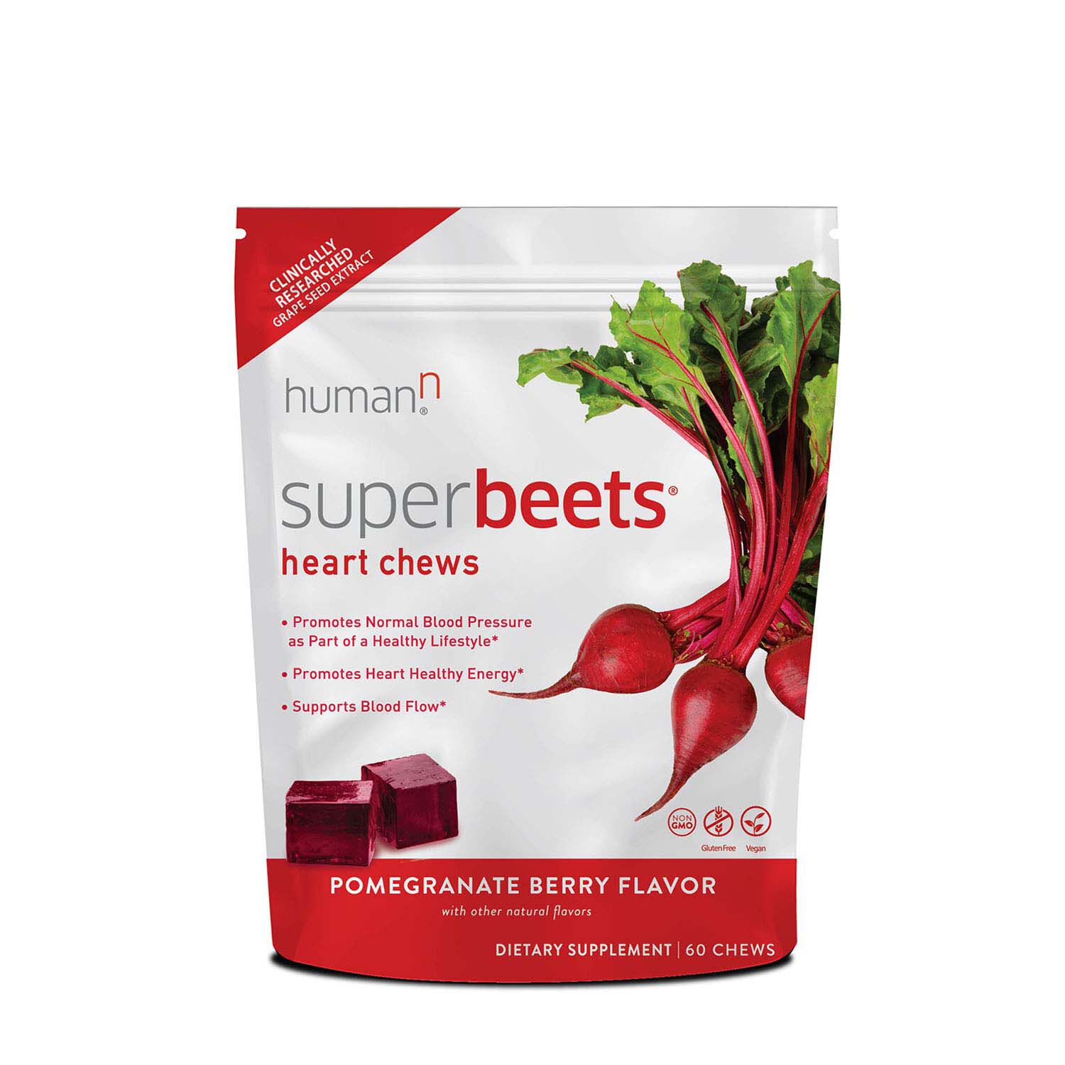 SuperBeets® Heart Chews - Pomegranate Berry | GNC - Superbeets Deal As Seen On Tv