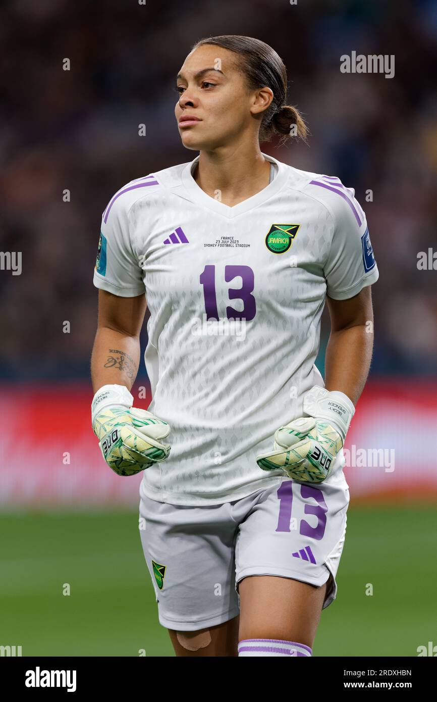 Sydney, Australia. 23rd July, 2023. Rebecca Spencer of Jamaica looks on - Rebecca Spencer Net Worth 2025: Football Star’s Career & Wealth
