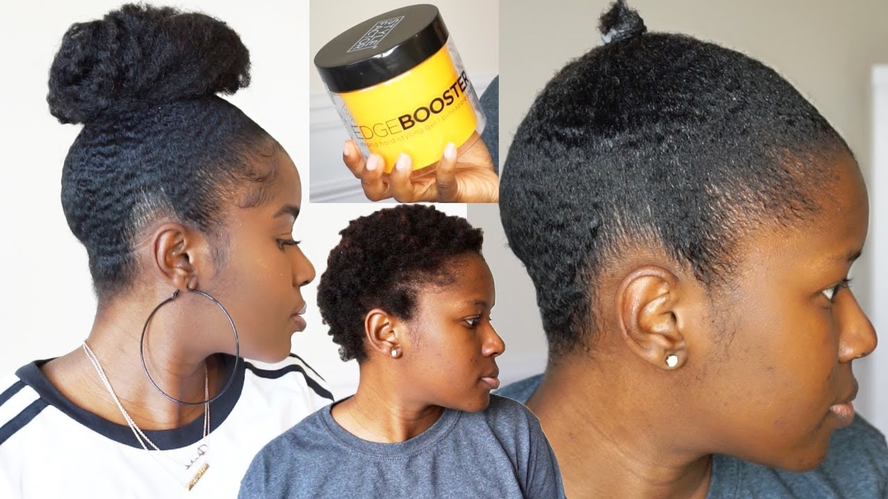 The Best Gel Ever! Testing Out Style Factor Edge Booster Gel On Super - Free & Clear Hair Styling Gel