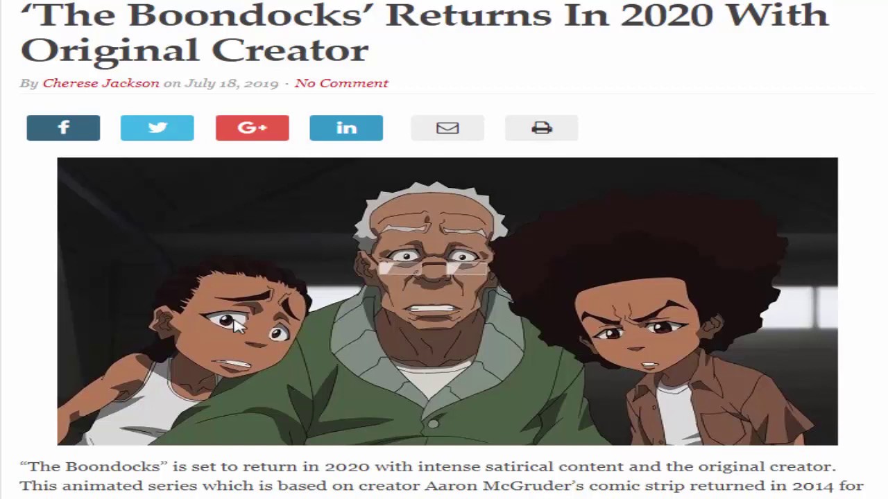 The Boondocks returns in 2020 with Aaron Mcgruder coming back as - Aaron McGruder Net Worth 2025: Boondocks Creator’s Wealth Breakdown