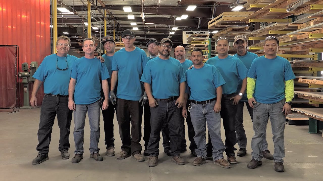 The California Sheet Metal Team - Craftsmanship In An Employee Owned - State Paper & Metal Co. Inc