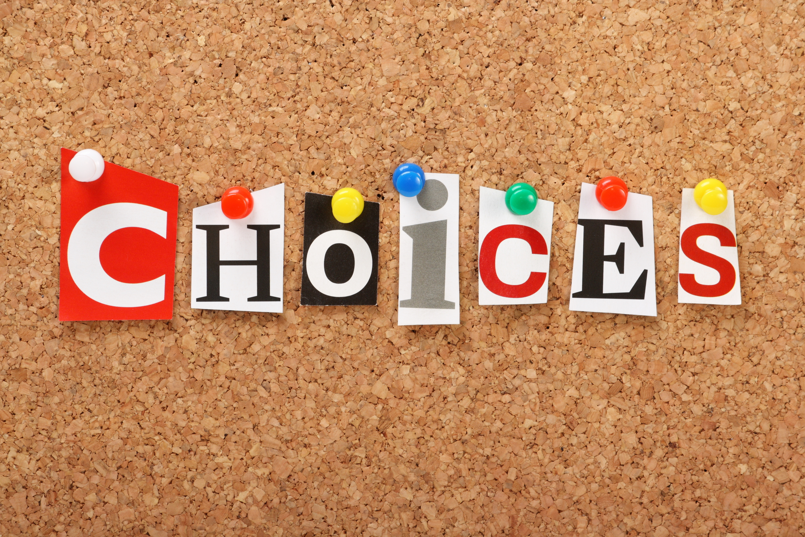 The word Choices - Dr. Scott A. Saunders - Choice Labs 2 In 1 Disposable
