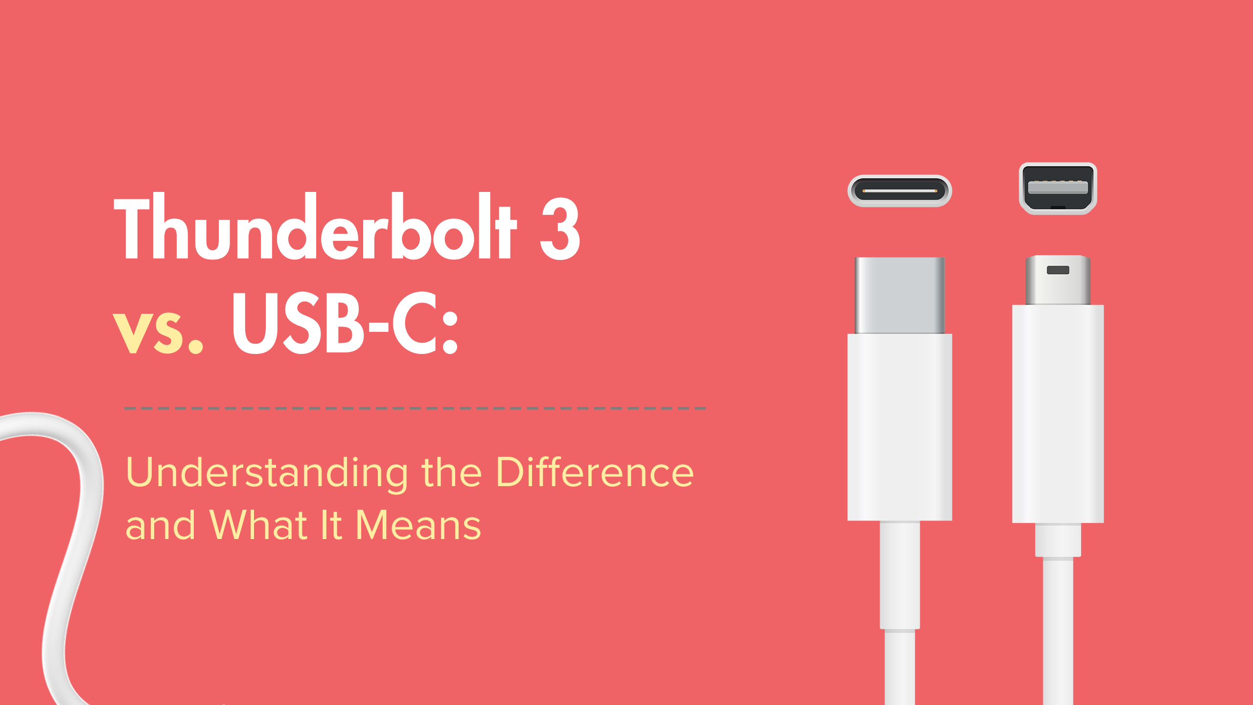 Thunderbolt Vs USB-C: What Are The Key Differences Avast, 47% OFF - Thunderbolt 4 Usb C Pro Cable