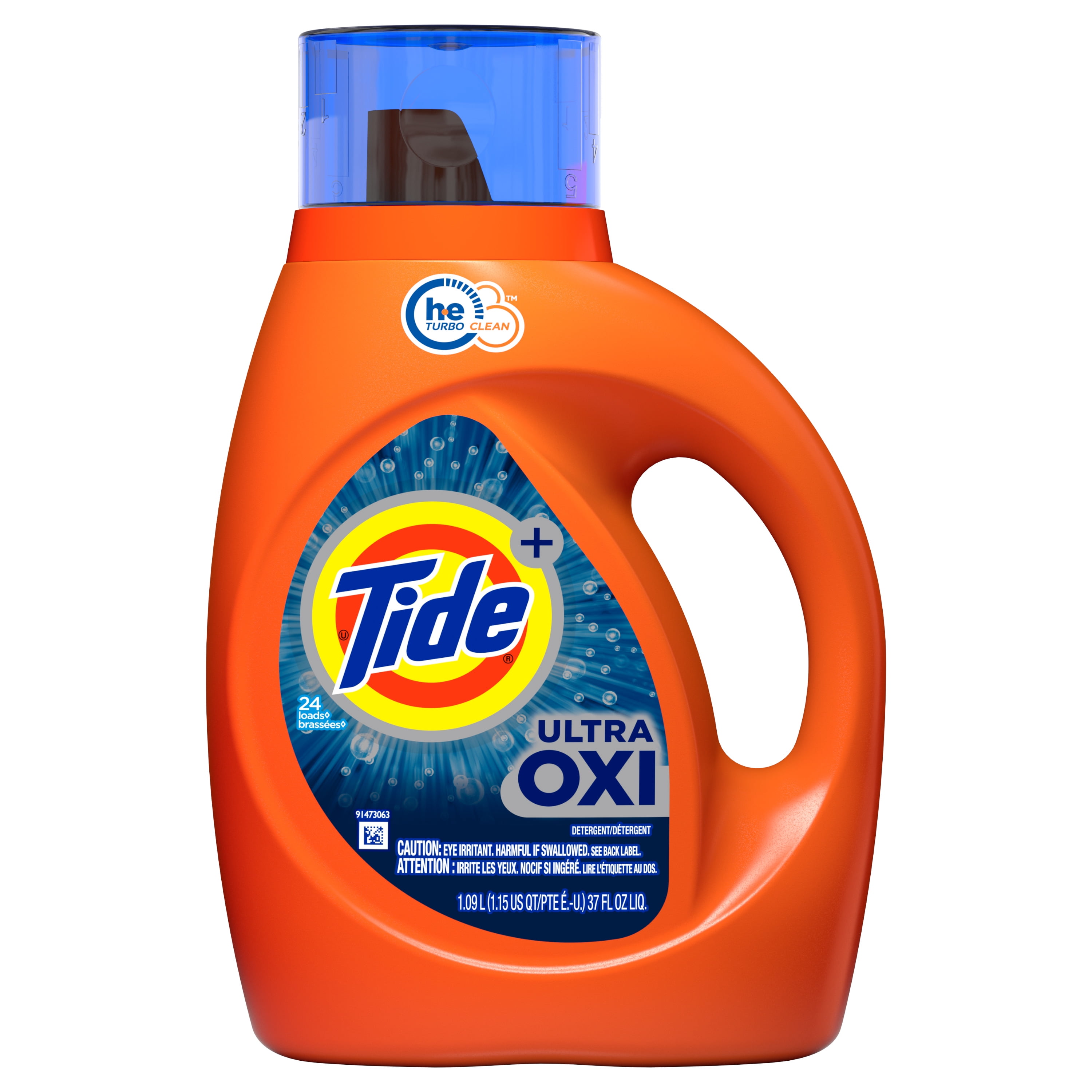 Tide Ultra Oxi Liquid Laundry Detergent, 24 Loads, 37 fl oz - Walmart.com - Tide Simply All In One Review