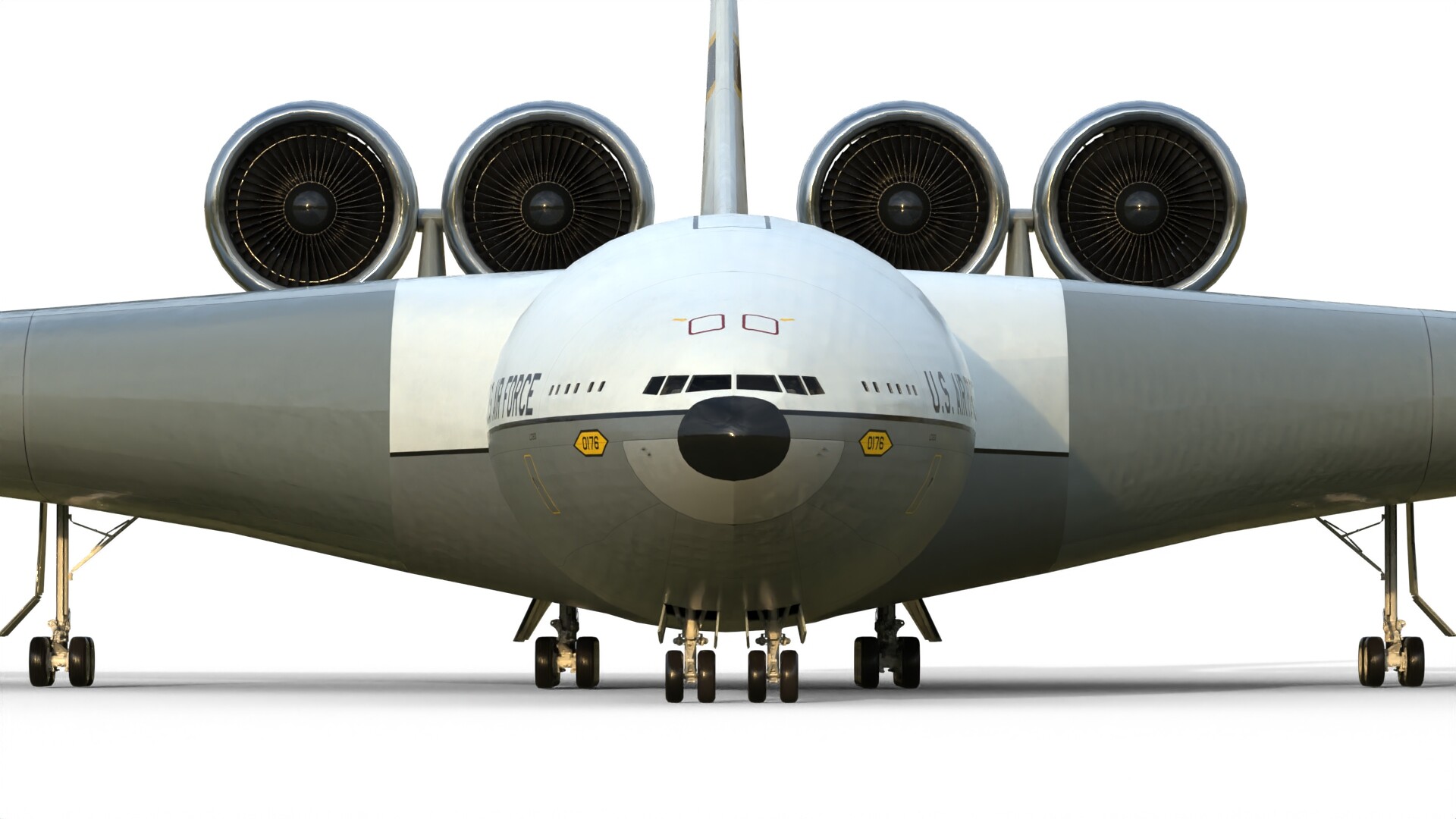 Tim Samedov - Lockheed CL-1201 nuclear powered aircraft 3D model - 1201 15th St Nw Washington Dc