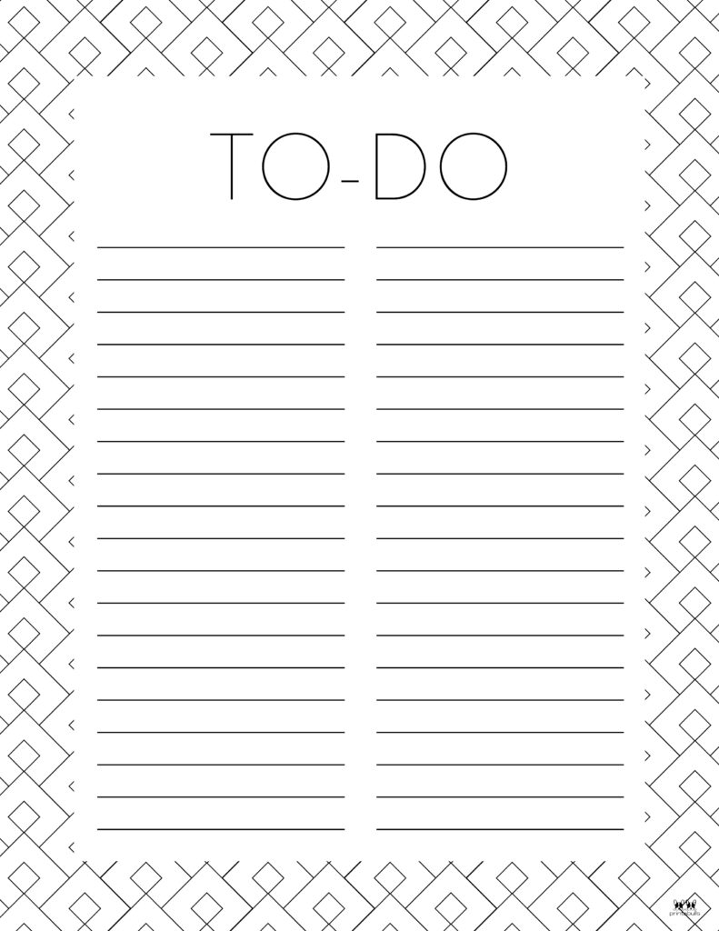 To Do Lists - 31 FREE Printables - PrintaBulk - List Of State Parks In Iowa