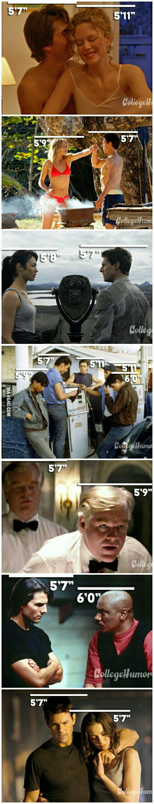 How Tall Is Tom Cruise? Actor’s Height Compared To Co-stars