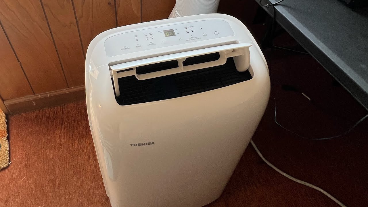 Toshiba 6,000 BTU Portable Air Conditioner - Cools 250 Sq Ft! - YouTube - Portable Ac For 1200 Sq Ft