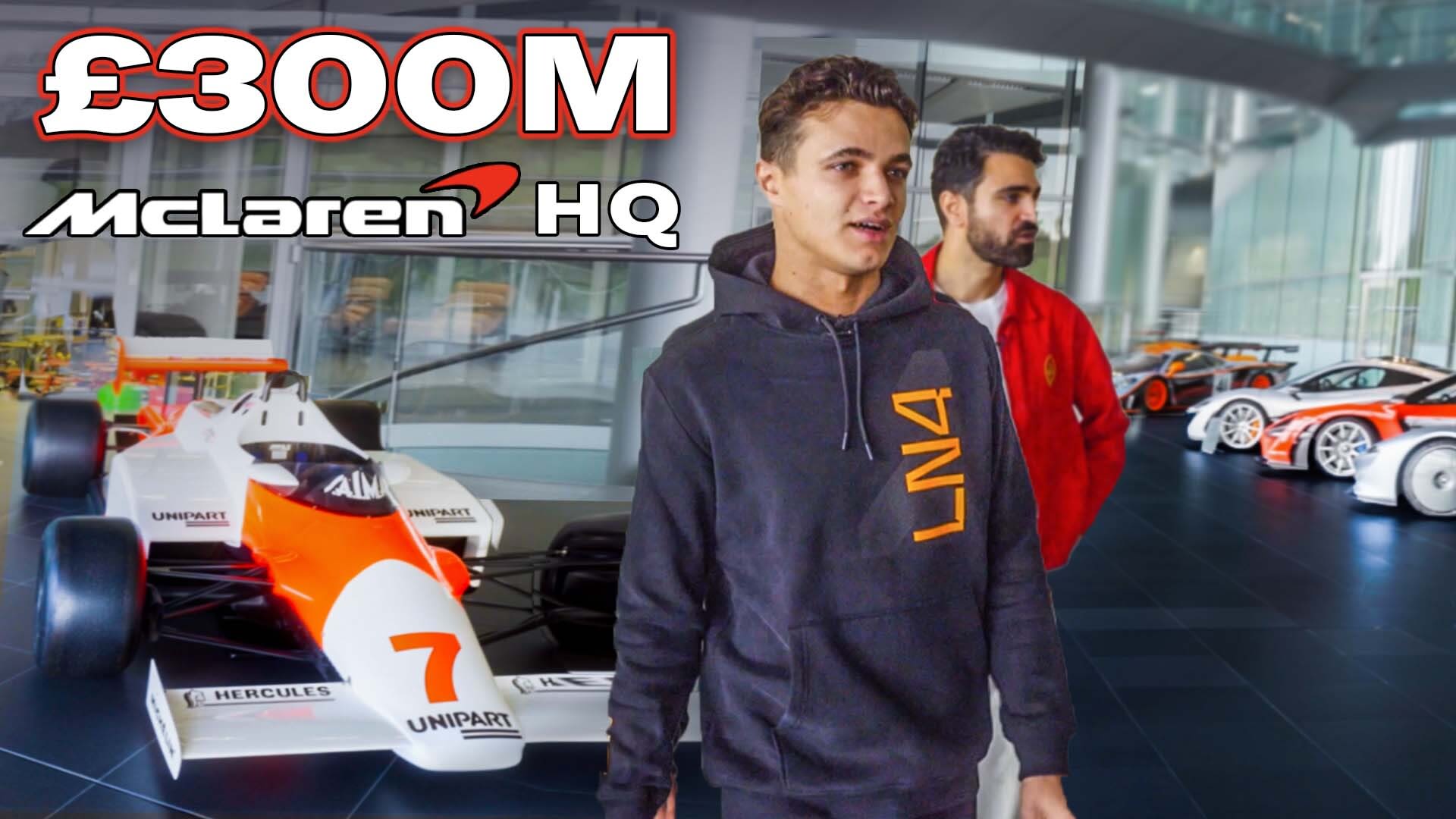 Watch Inside McLaren’s £300M+ HQ with Lando Norris | All Access | All - Lando Norris’ Mystery Girlfriend—Who Stole His Heart?
