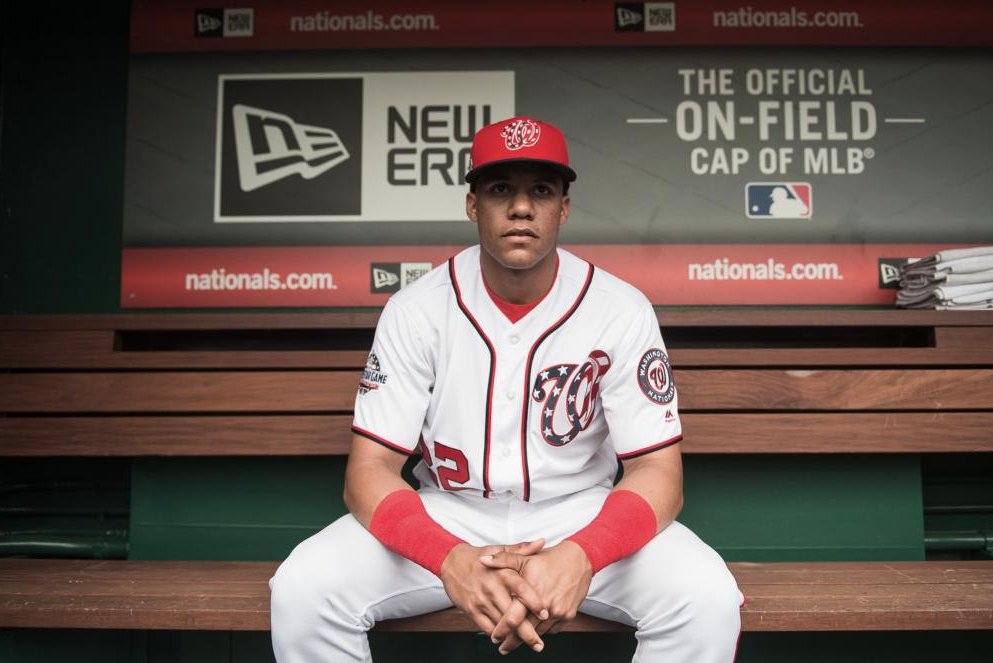 Watch: Nationals' phenom Soto, 19, hammers homer on first pitch - UPI.com - How Old Is Juan Soto? MLB Phenom’s Age And Career Highlights
