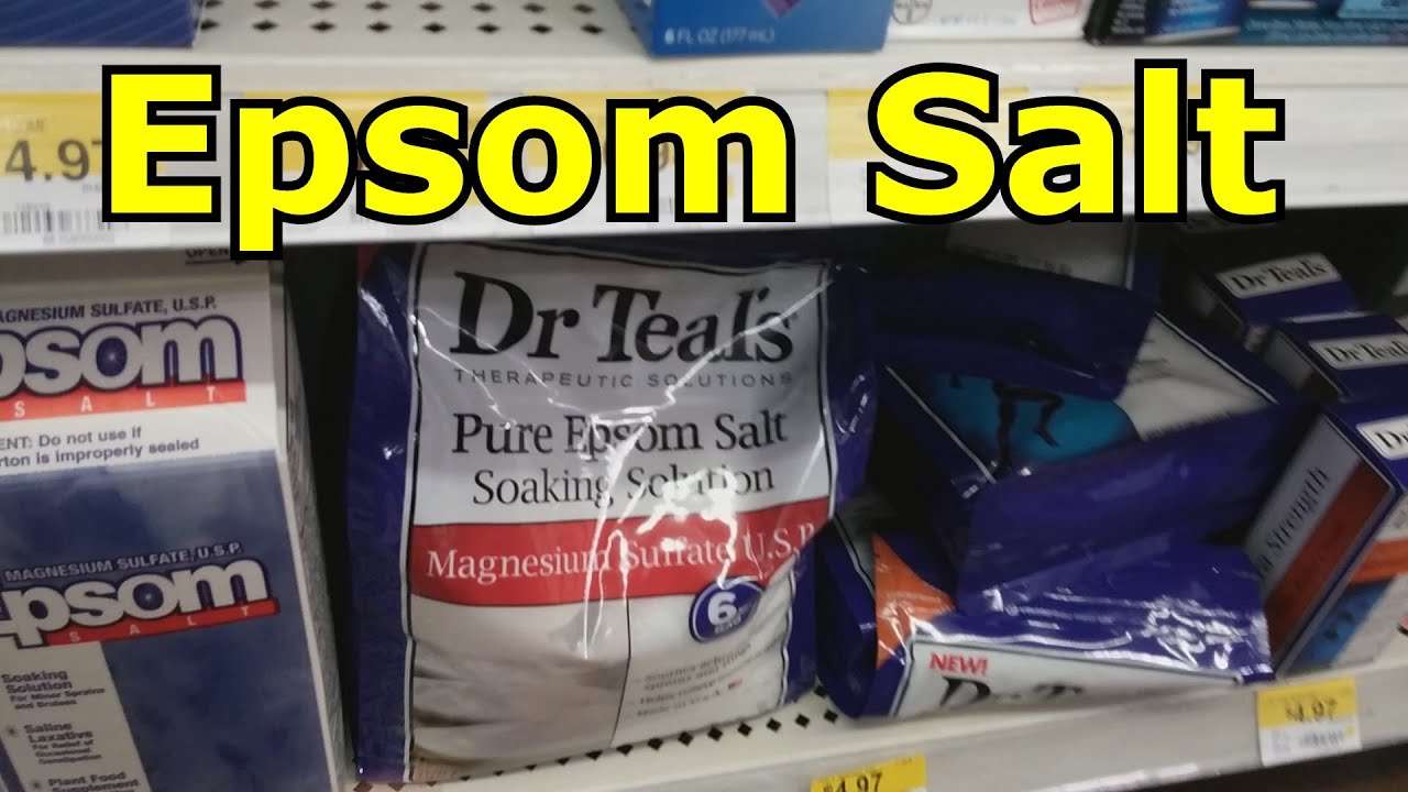 Epsom Salt For Sale Near Me