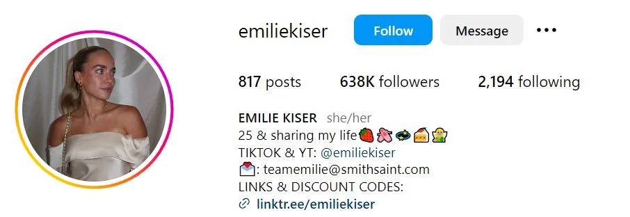 Who Is Emilie Kiser? Age, Height, BIO, Parents, Ethnicity, Boyfriend - Emilie Kiser TikTok Net Worth 2025: Influencer’s Earnings Revealed