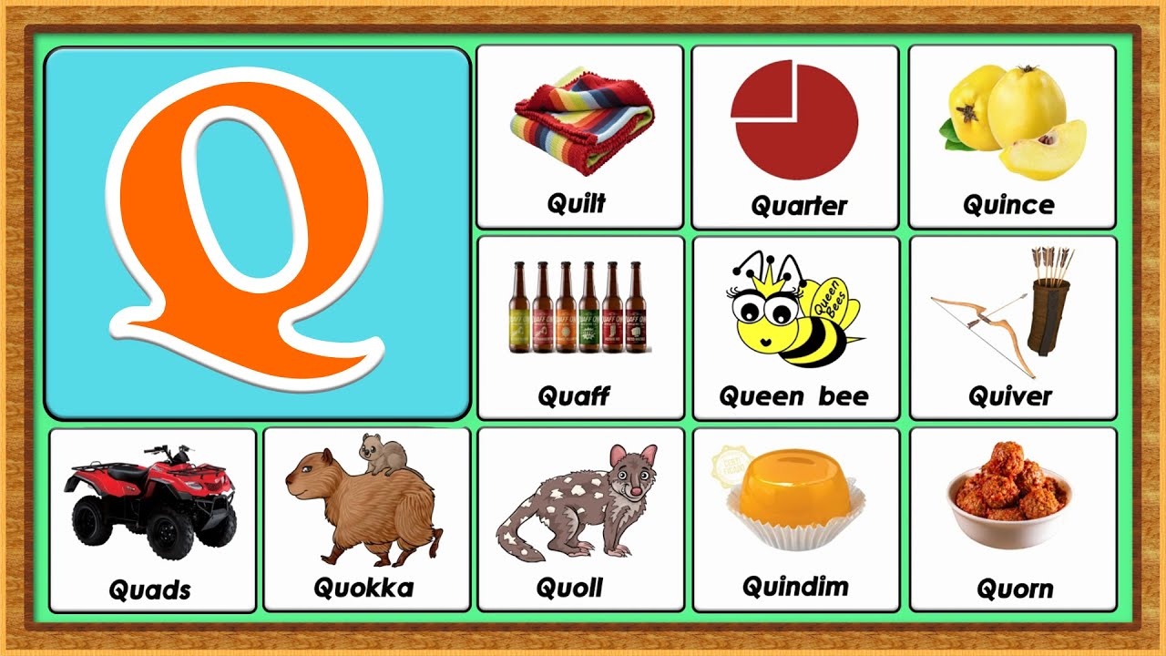 Words That Contain Q And X