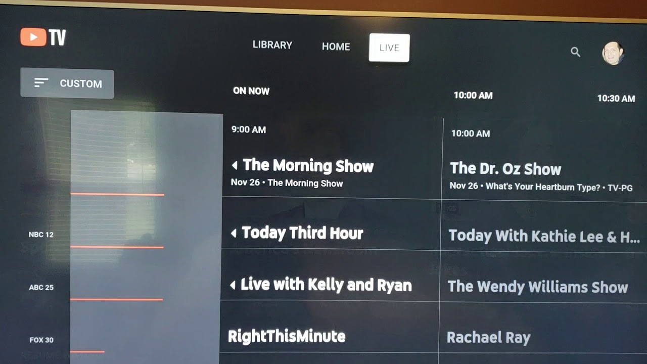 Does Youtube Tv Have A Guide