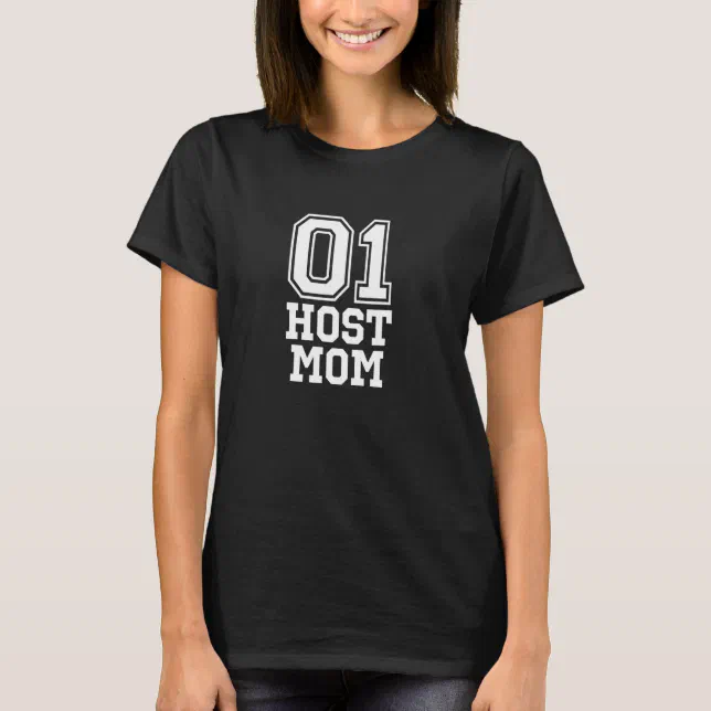 01 Host Mum Number 1 One Funny Grandma T-Shirt | Zazzle - 1 Canadian Dollar To Mexican Peso