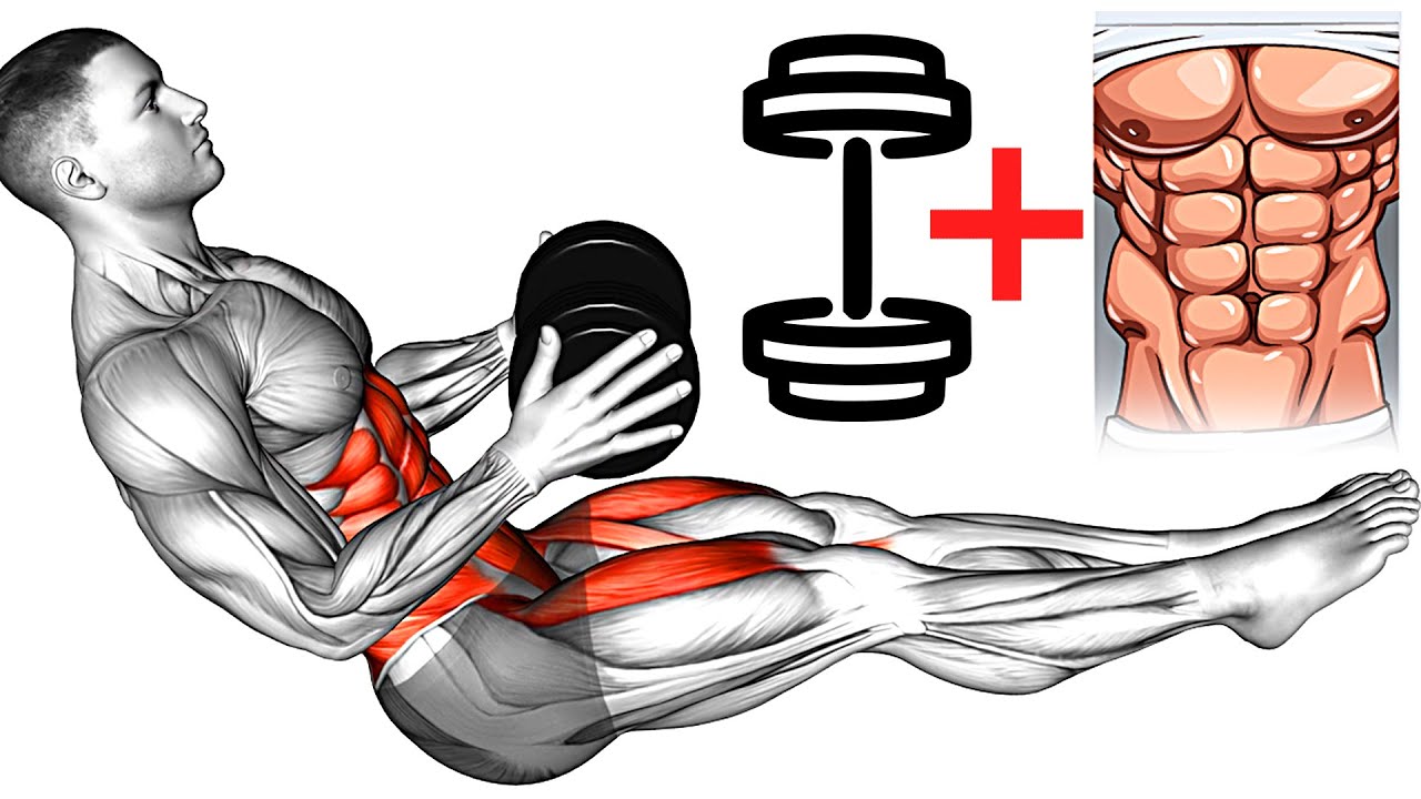 10 Dumbbell Exercises to Get Rid of Belly Fat - YouTube - Exercises With Dumbbells To Lose Belly Fat
