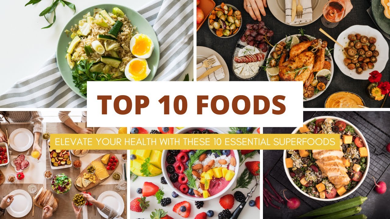 10 Foods That Will Change Your Life! ‑ Elevate Your Health with These - Adapt Your Life Phase 1 Food List