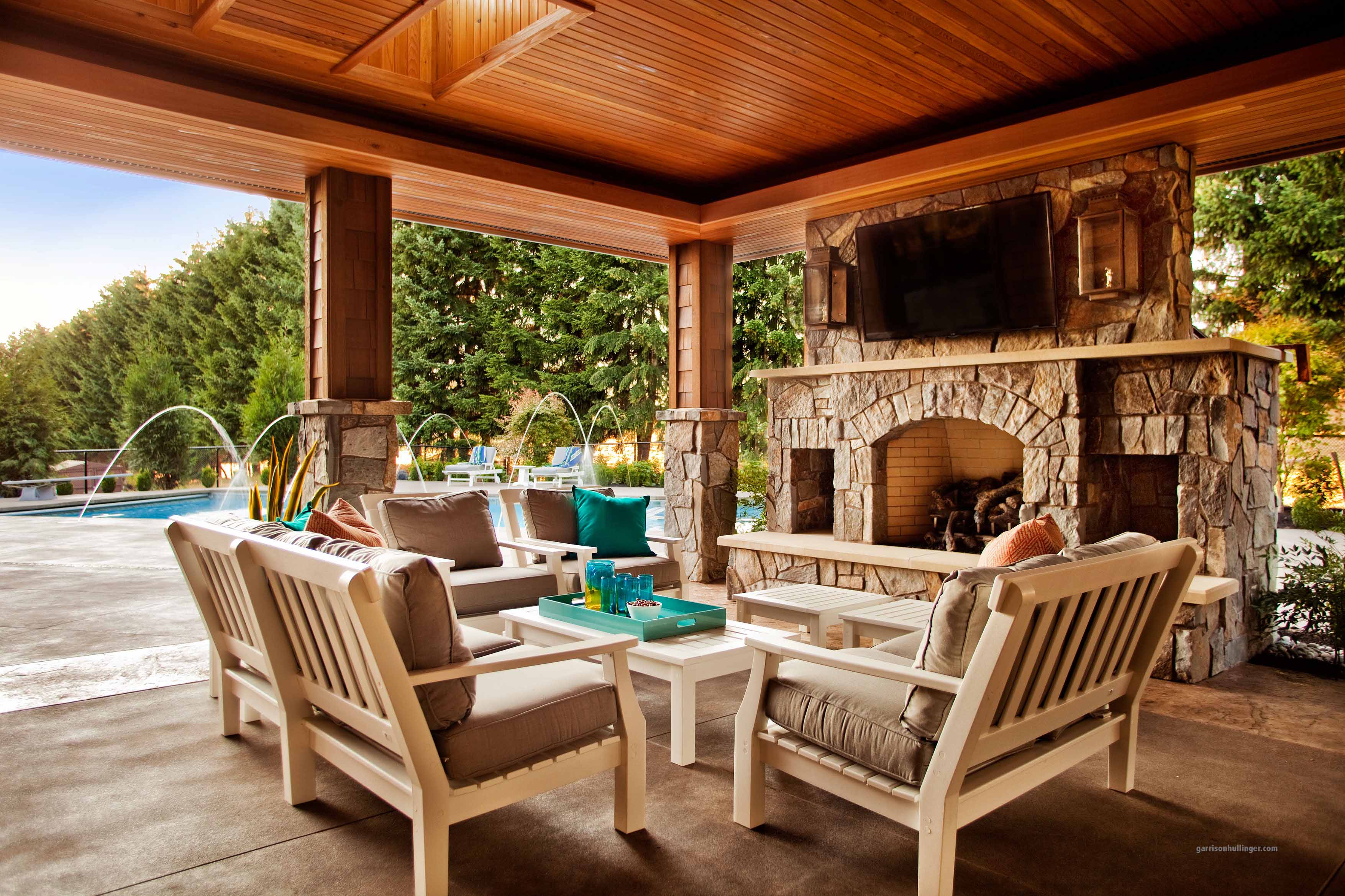20 Beautiful Covered Patio Ideas - Outdoor Tv Antenna 100 Mile Range
