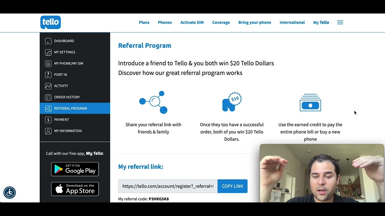$20 Tello Mobile Promo Code #tellomobilepromocode - YouTube - Tello First Month Free Promo Code
