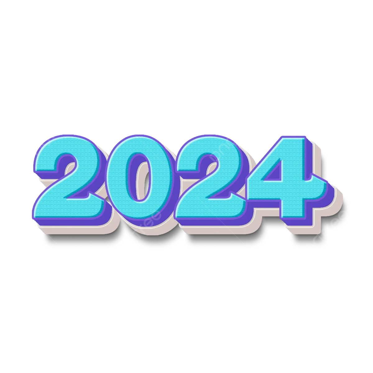 2024 3d Numbers, New Year 2024, 2024 3d, Transparent Background PNG - 2024 Global Status Report For Buildings And Construction