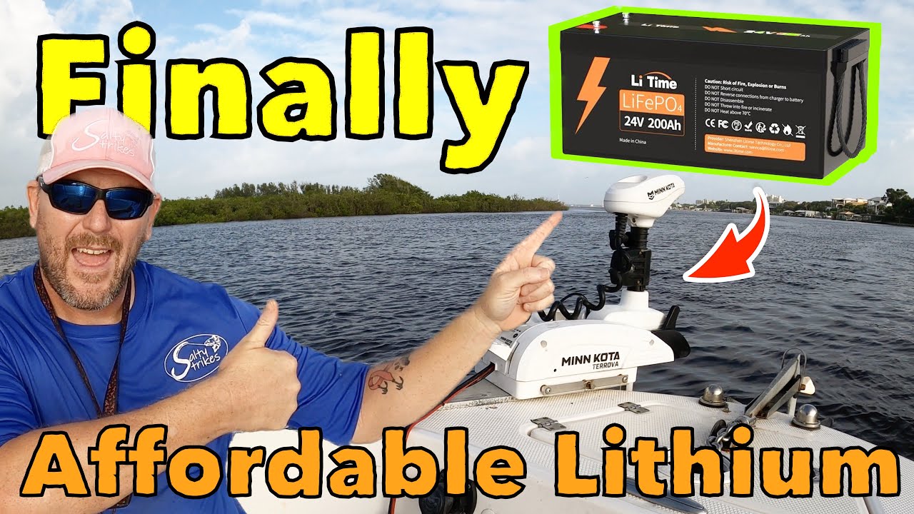 36v Lithium Battery for Trolling Motor... LiTime Lithium - YouTube - Litime 12v 100ah Tm Lithium Marine Trolling Motor Battery