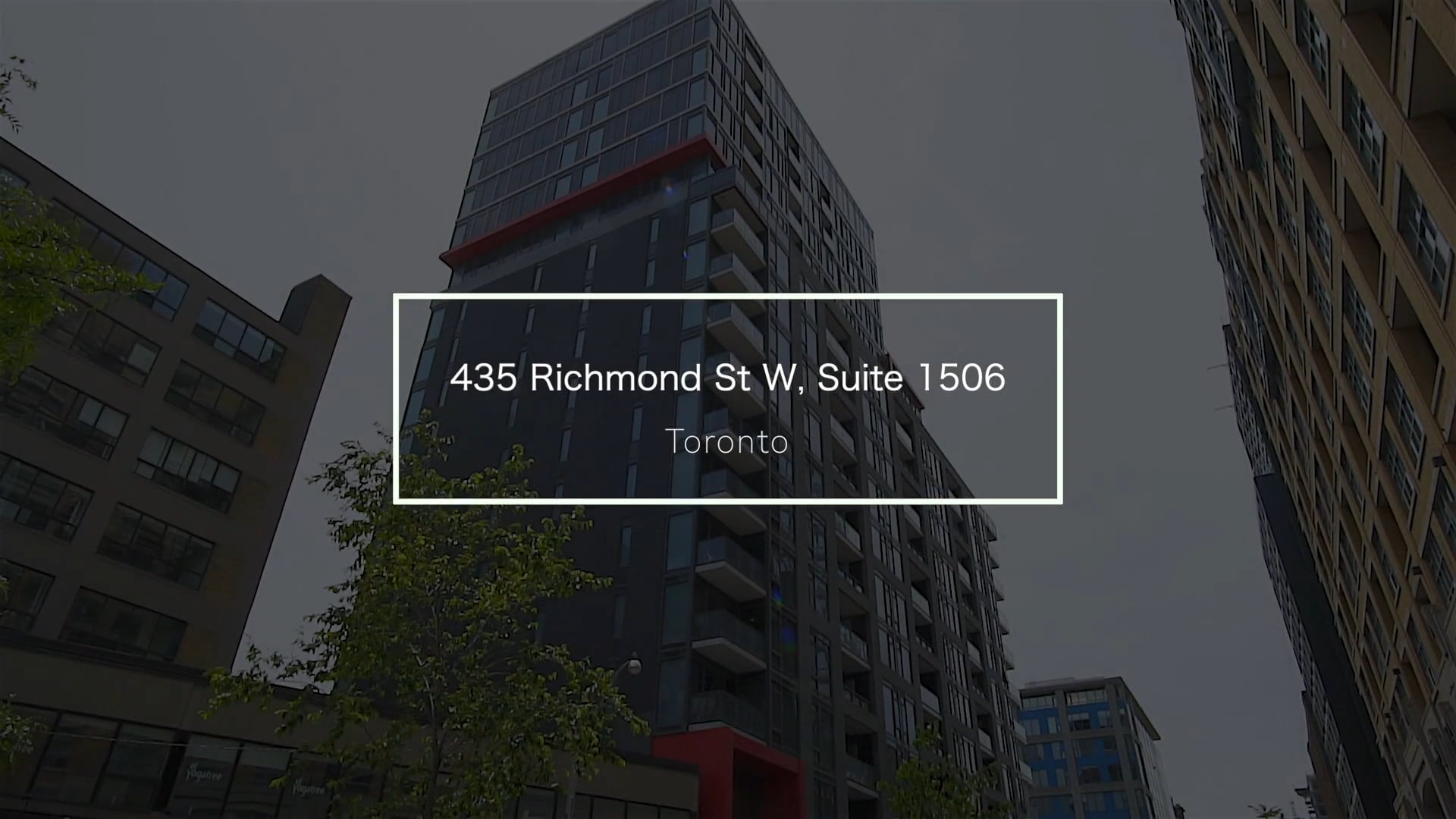 435 Richmond St W, Suite 1506 Toronto.m4v on Vimeo - 145 Richmond St W Toronto On M5h 2l2 Canada