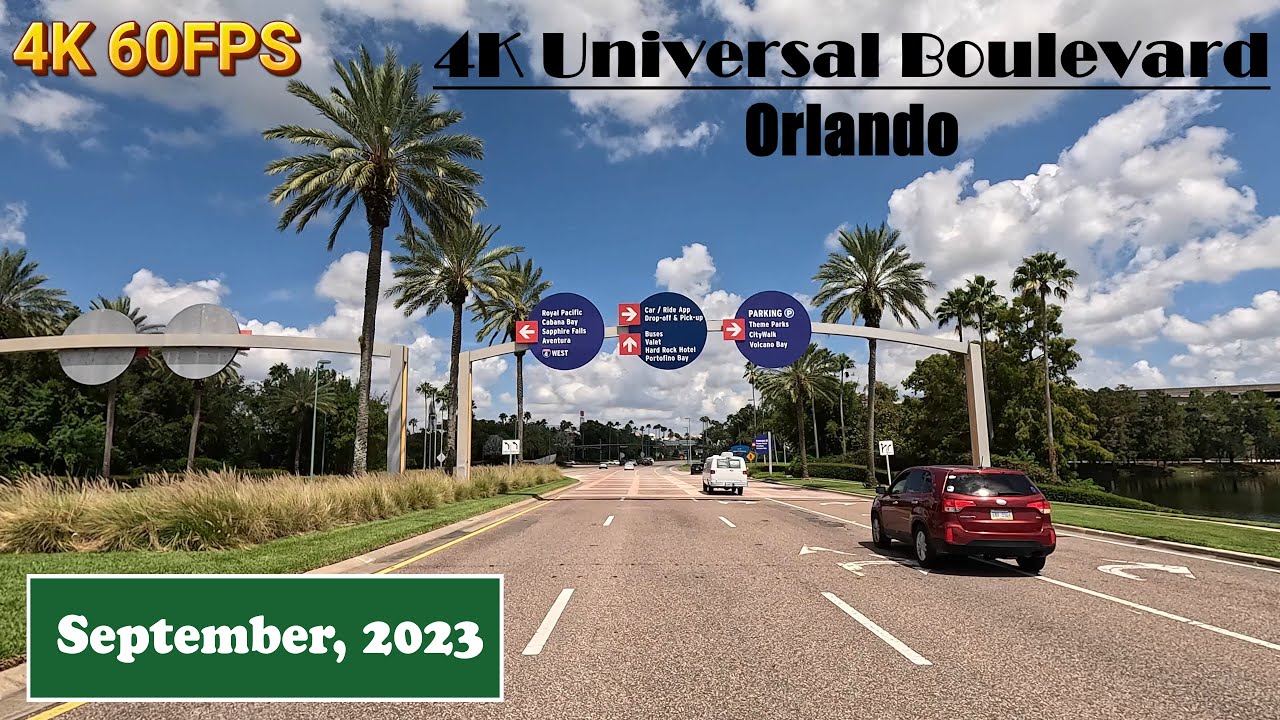 4K 60fps Universal Boulevard. Orlando - YouTube - 7800 Universal Boulevard Orlando Fl 32819