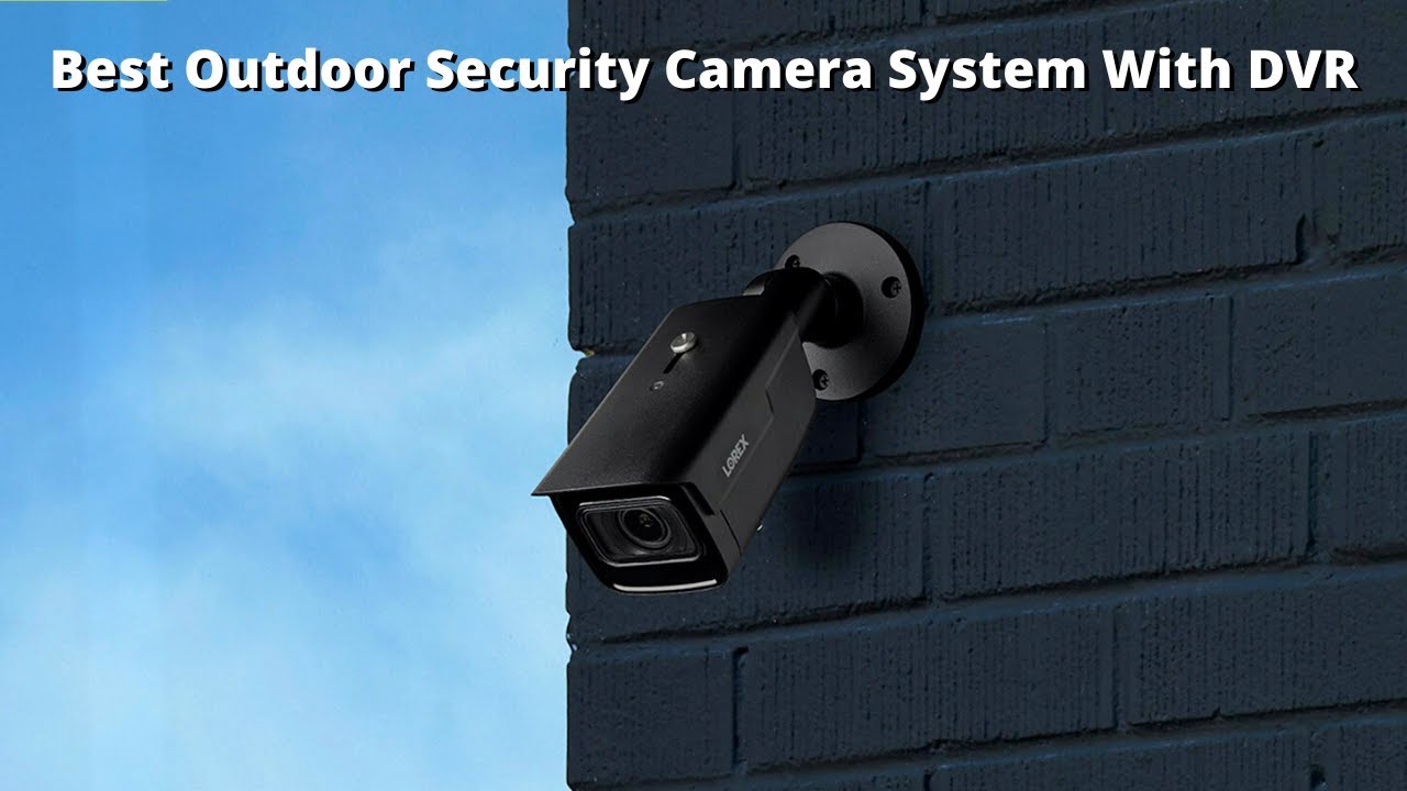 Outdoor Use Wireless Security Camera System With Remote Viewing