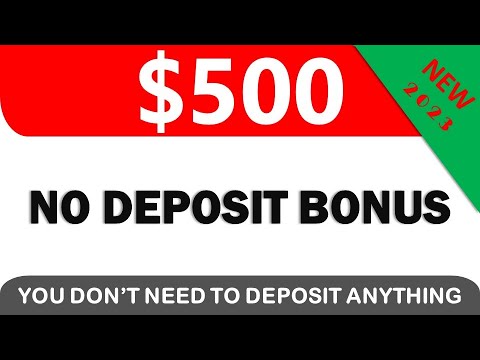 $500 No Deposit Bonus - New (MASSIVE) welcome bonus 2023 - YouTube - $500 Free Welcome Bonus No Deposit Required