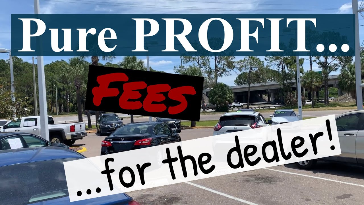 6 Car Dealer Fees To Avoid & Save $$$ NEVER PAY THESE - YouTube - How Much Can A Car Dealer Take Off The Msrp