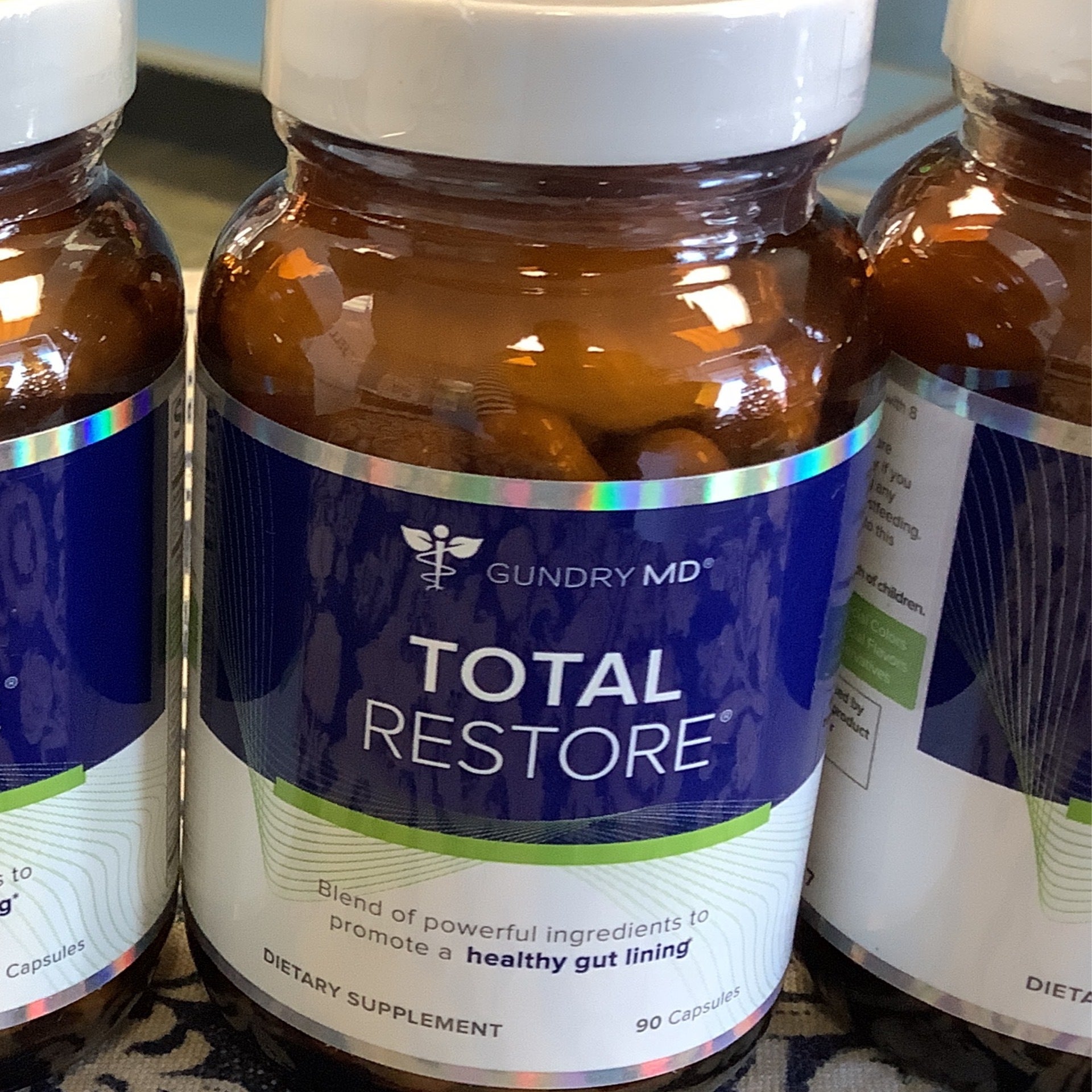 6X Gundry MD Total Restore Gut Lining Support Blend 90 Capsules - Gundry Md Total Restore Gut Lining Support