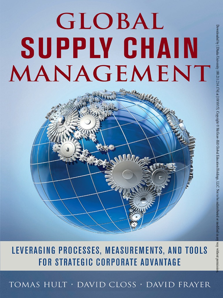 Supply Chain Management A Global Perspective 3rd Edition Pdf