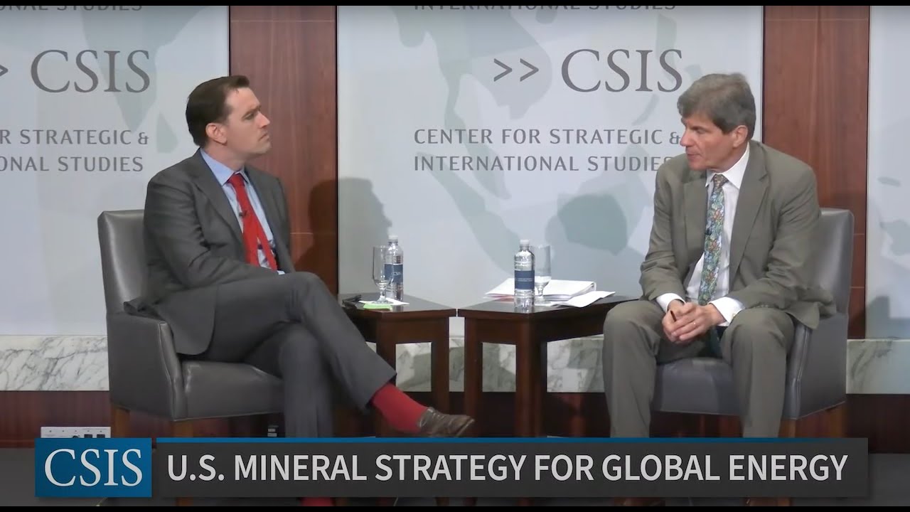 A U.S. Mineral Strategy for Global Energy Transition - YouTube - Immediate Measures To Increase American Mineral Production