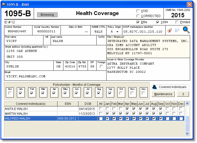 ACA 1095-B Software: E-File | 6055, 6056 Compliance | Tax Forms - How To File 1095 B Electronically