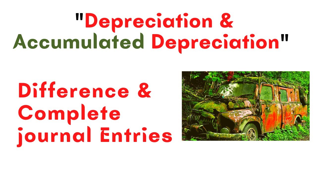 Accumulated depreciation and depreciation expense journal entry - YouTube - Accumulated Depreciation Is A Liability Or Asset