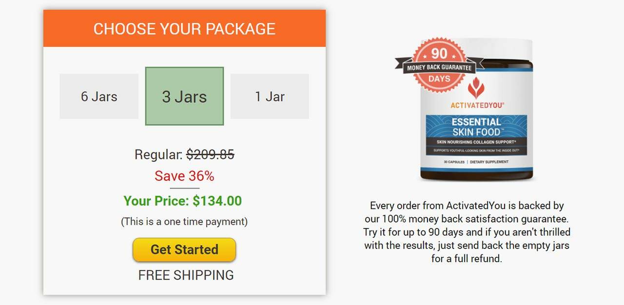 ActivatedYou Essential Skin Food Reviews - Real Collagen Support That - Activated You Essential Skin Food Reviews