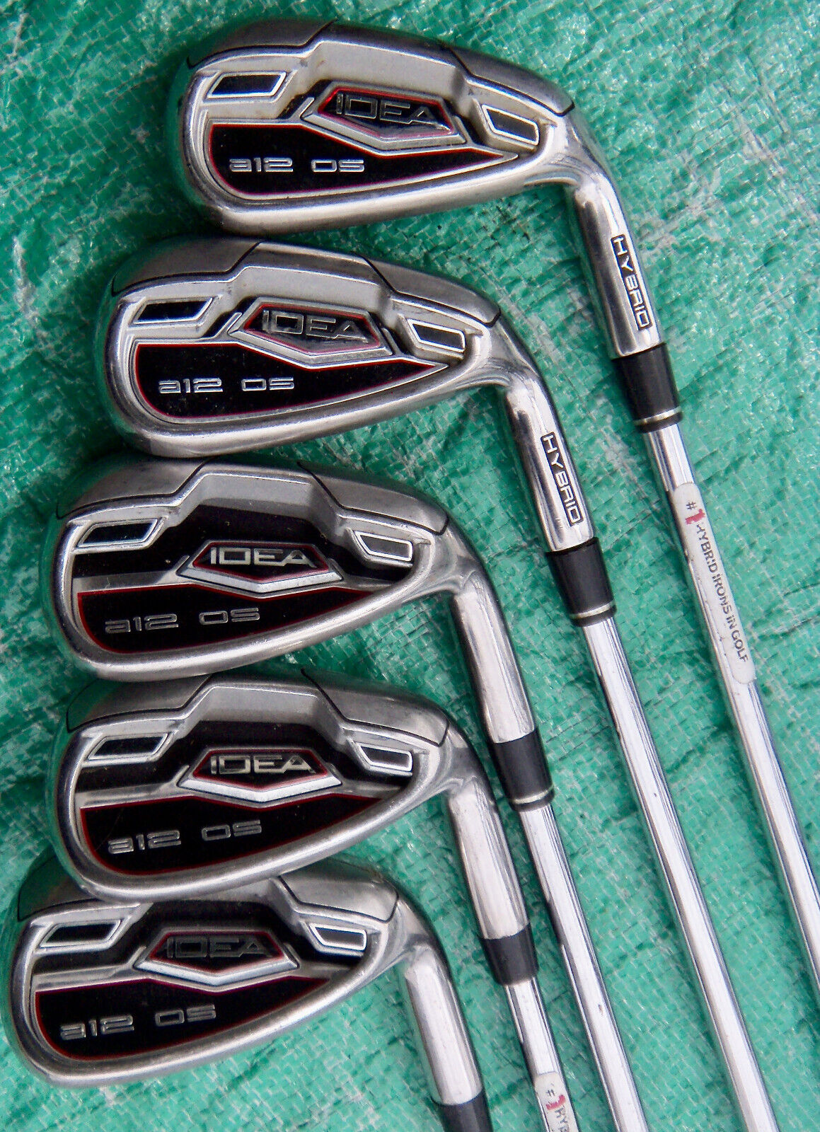ADAMS IDEA A12 OS Combo Iron Set 4-6Hy+7-9+PW+GW R-FLEX Regular | eBay - Adams Idea A12 Os Release Date