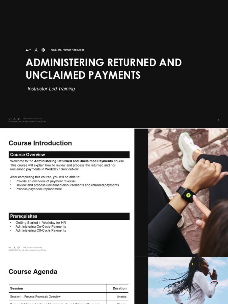 Administering Returned and Unclaimed Payments | PDF | Paycheck | Payroll - Non Pay Due To Unresolved Issue