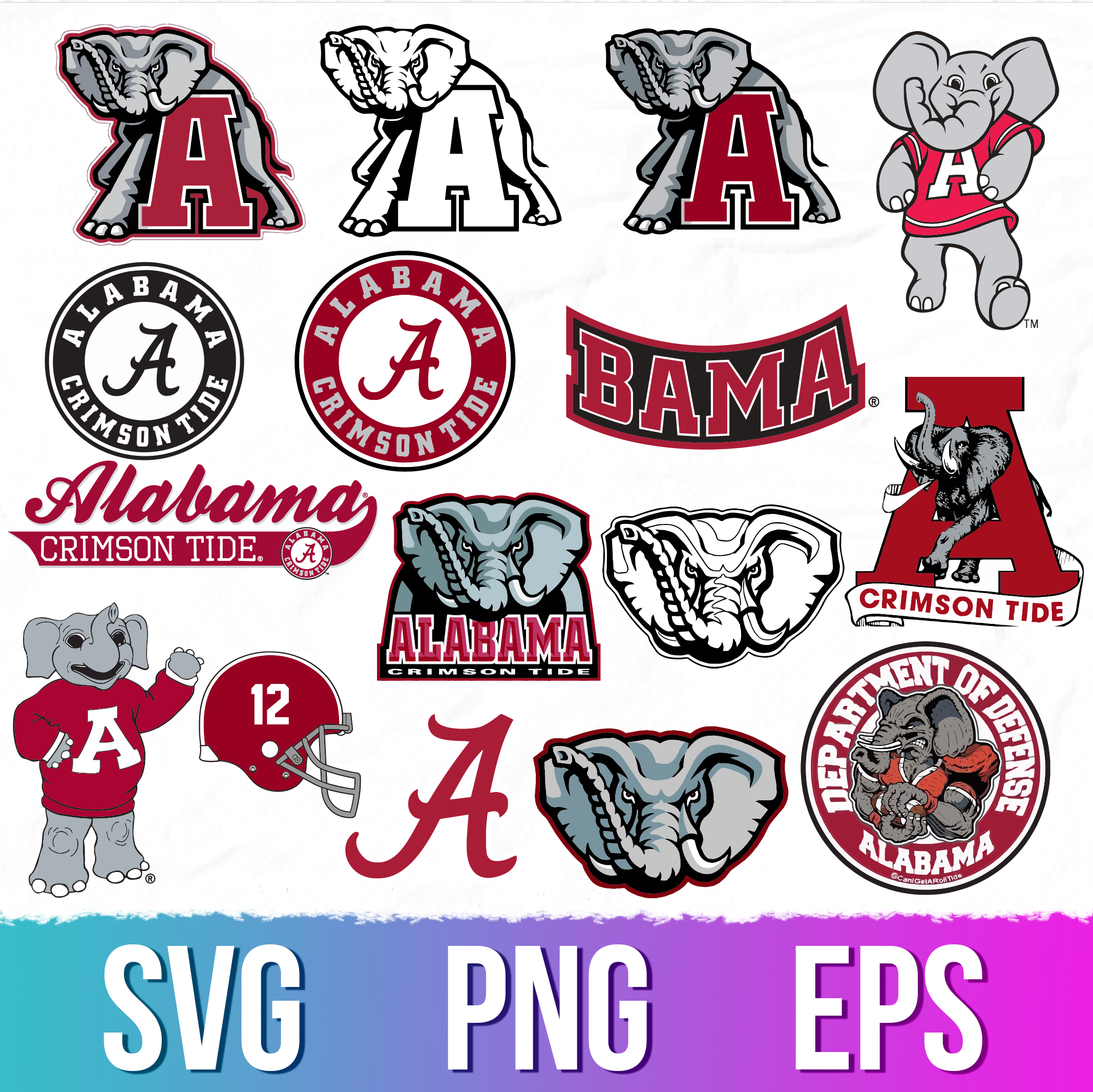 Alabama Crimson Tide logo, Crimson Tide svg, Crimson Tide e | Inspire - Alabama Crimson Tide National Championship Rings
