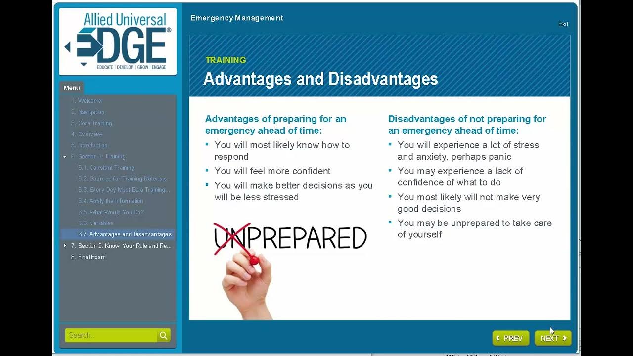 Allied Universal Core Training: Emergency Management - YouTube - Allied Universal Edge Core Training Answers Quizlet