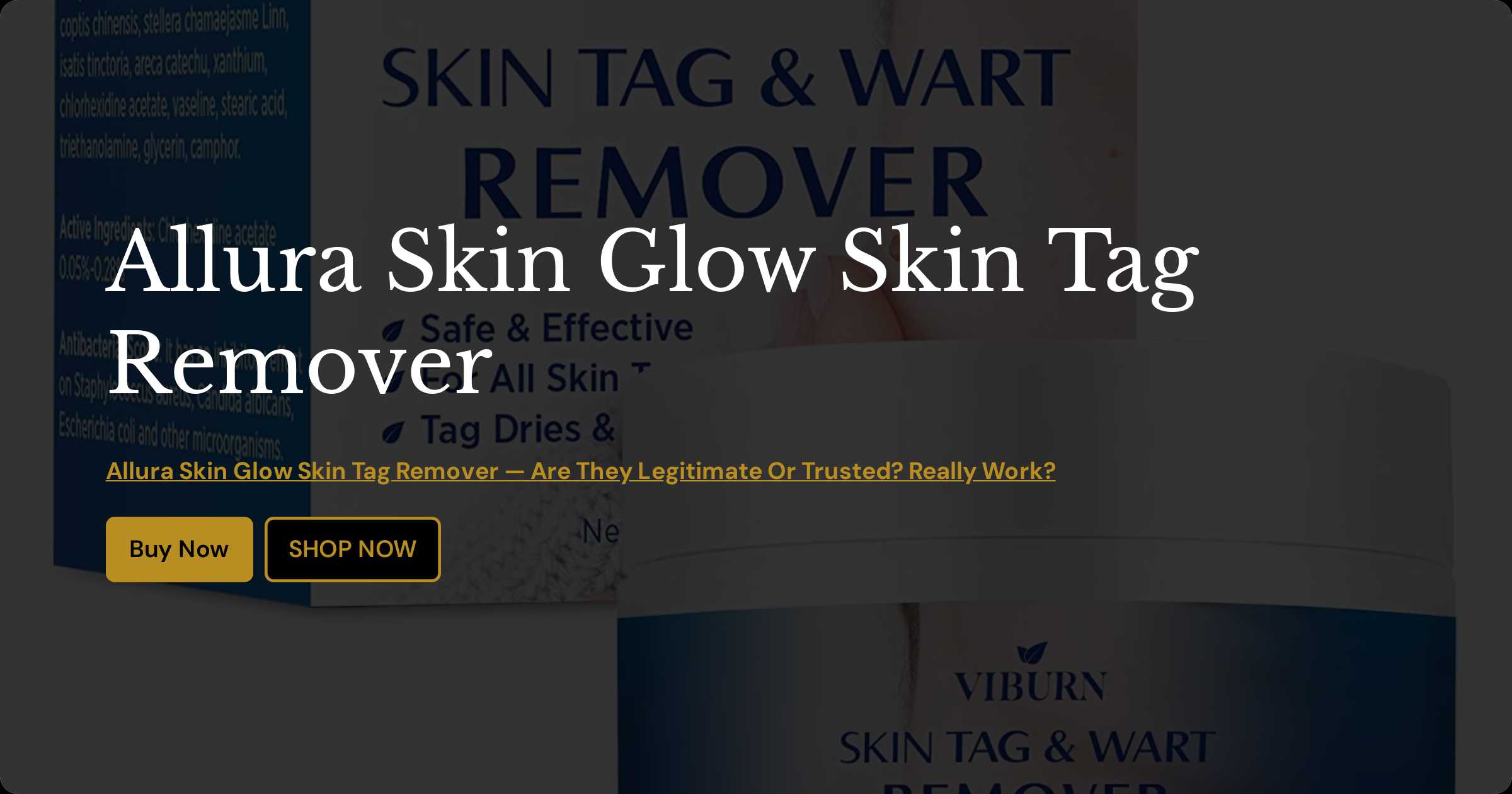 Allura Skin Glow Skin Tag Remover - Allura Skin Tag Remover Reviews Consumer Reports