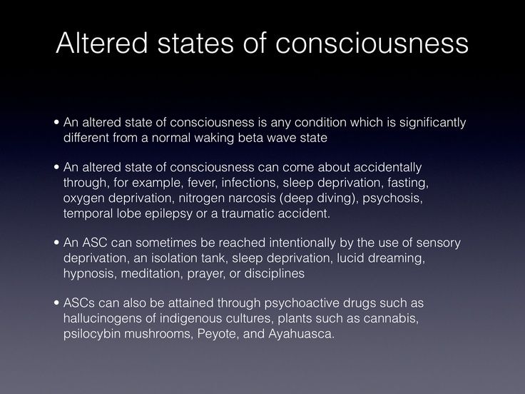 Altered states of consciousness | PSYCHology | Pinterest | Altered - Altered States Of Consciousness Can Be Produced By