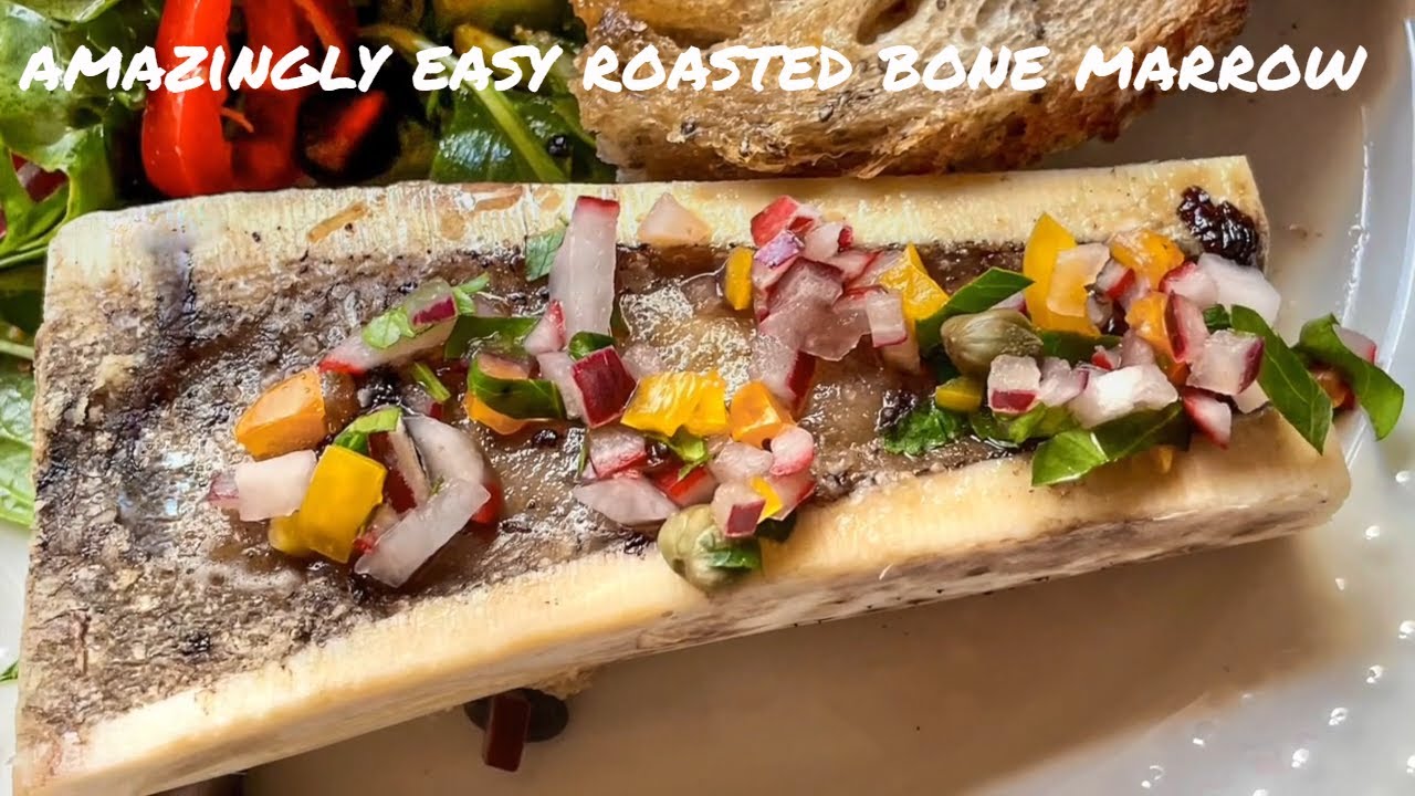 Amazingly easy roasted bone marrow. You'll never order this at a - Roasted Bone Marrow Fogo De Chao