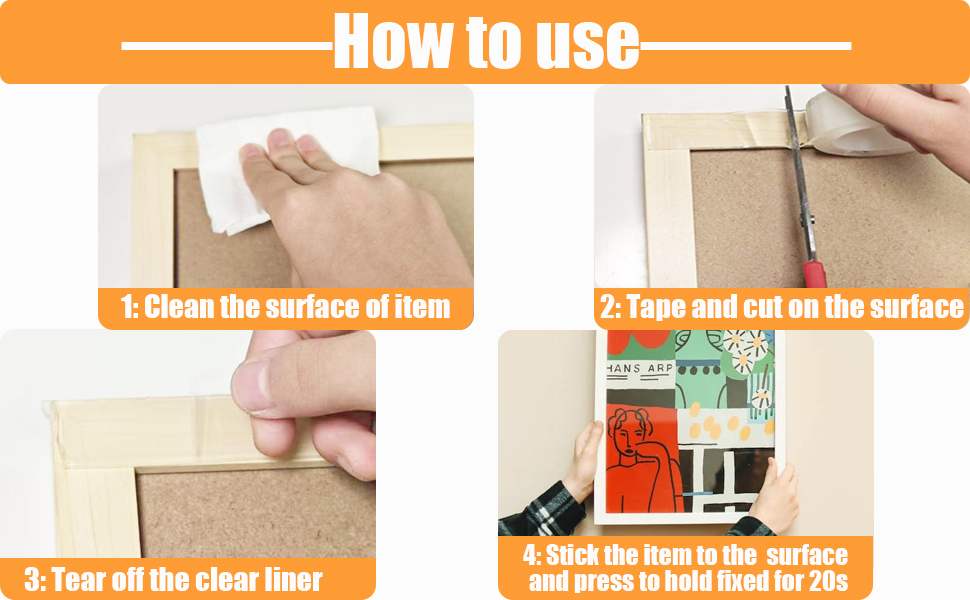 Amazon.com: 16.5FT Double Sided Tape Heavy Duty, Extra Large Strong - How To Use Hydrogen Peroxide For Erectile Dysfunction