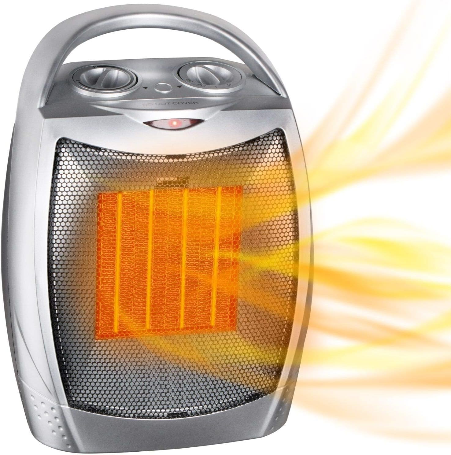 Amazon.com: GiveBest Portable Electric Space Heater with Thermostat - Heater Turns On Then Shuts Off